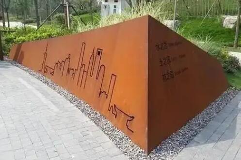 怀集耐候钢挡土墙